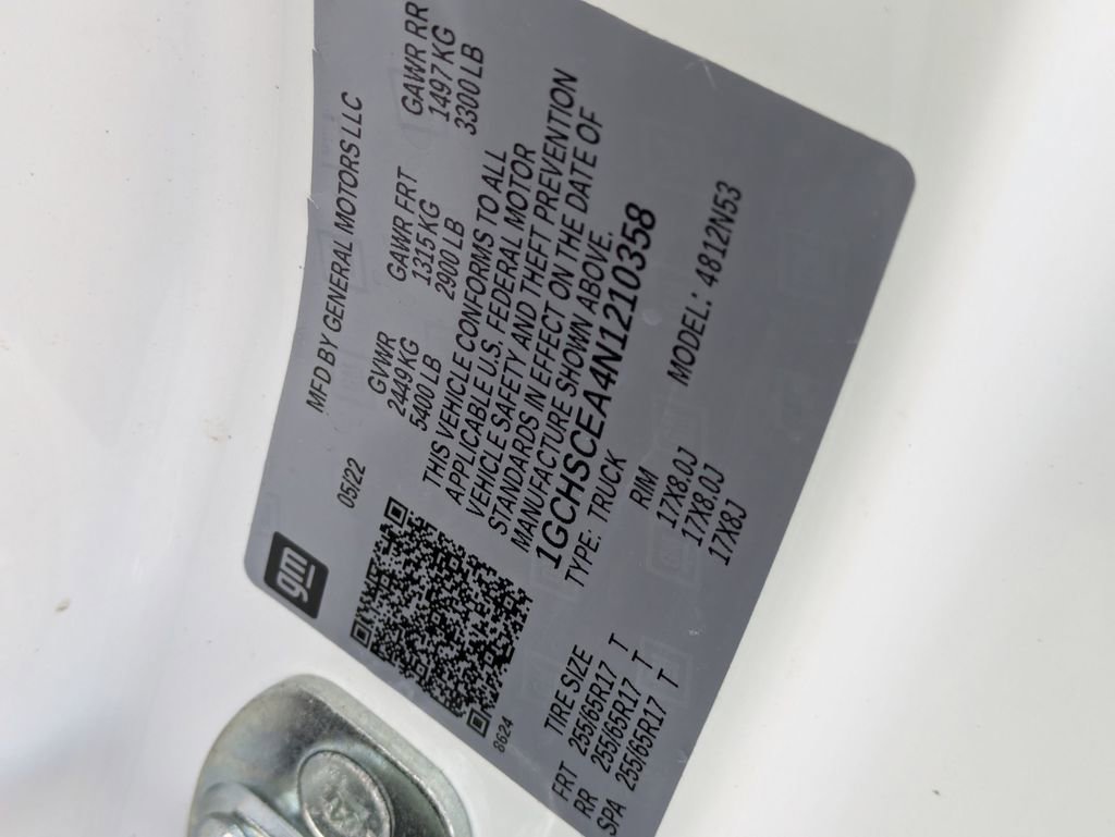 Used 2022 Chevrolet Colorado LT w/ Fleet Safety Package image 32