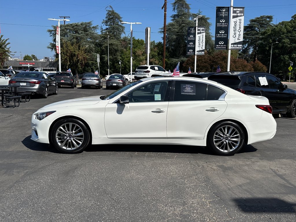 Certified 2023 INFINITI Q50 Luxe RWD image 3