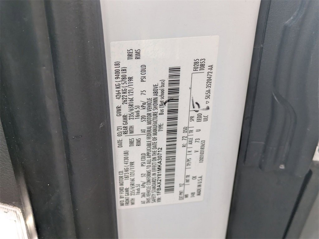 Used 2021 Ford Transit 350 XLT image 23