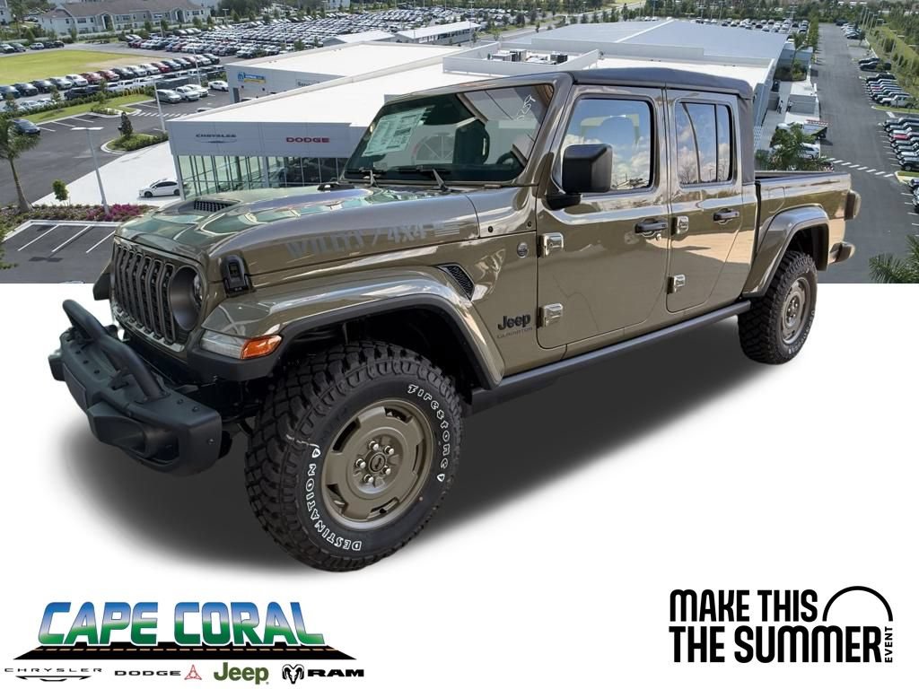 New 2026 Jeep Gladiator Willys AWD/4WD image 1