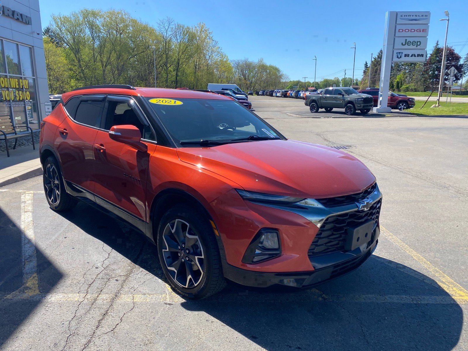 Used 2021 Chevrolet Blazer RS w/ Driver Confidence II Package AWD/4WD image 7