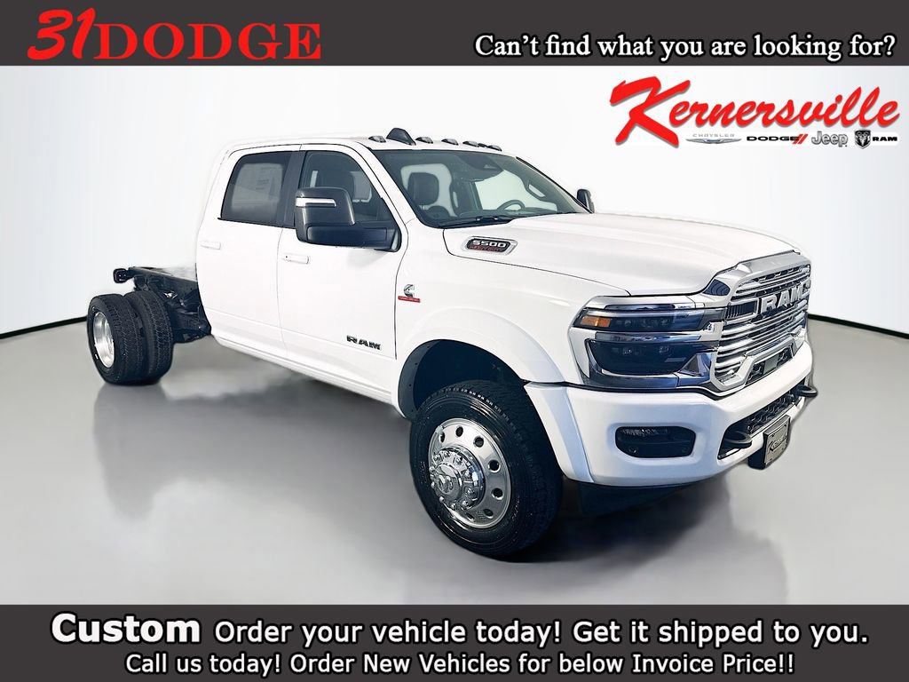 New 2026 RAM 5500 4x4 Crew Cab w/ Laramie Trim Package