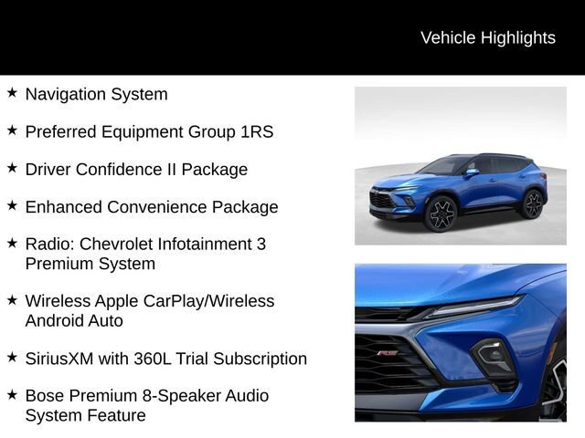 New 2026 Chevrolet Blazer RS w/ Driver Confidence II Package AWD/4WD image 27
