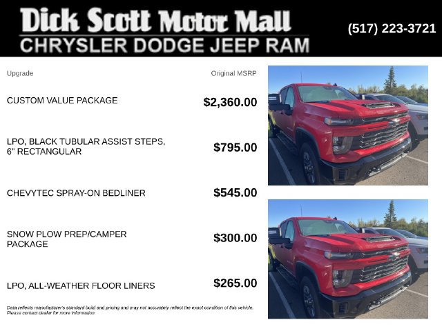 Used 2025 Chevrolet Silverado 2500 Custom w/ Custom Value Package AWD/4WD image 2