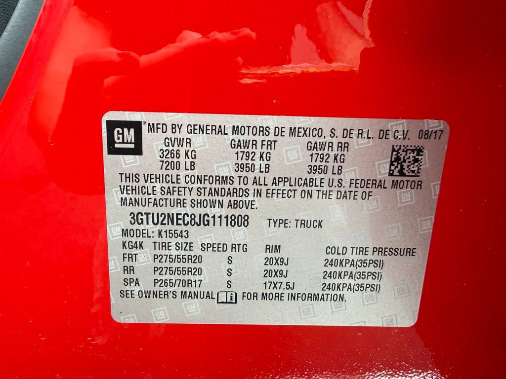 Used 2018 GMC Sierra 1500 SLT w/ SLT Premium Package image 33