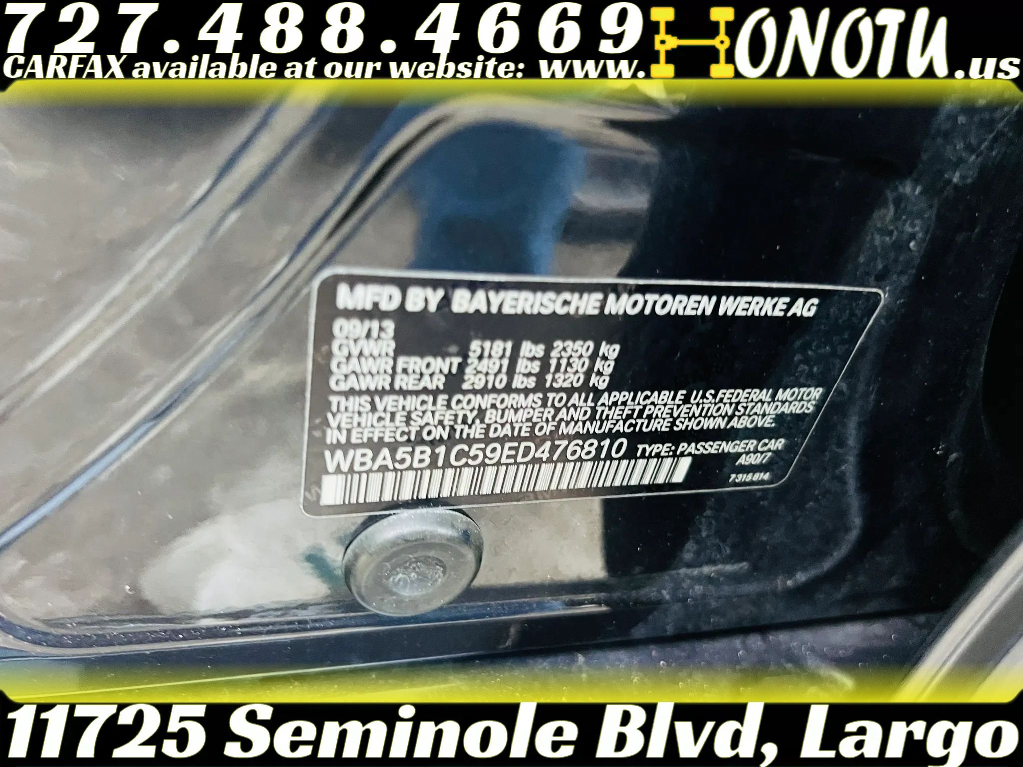 Used 2014 BMW 535i Sedan RWD image 37