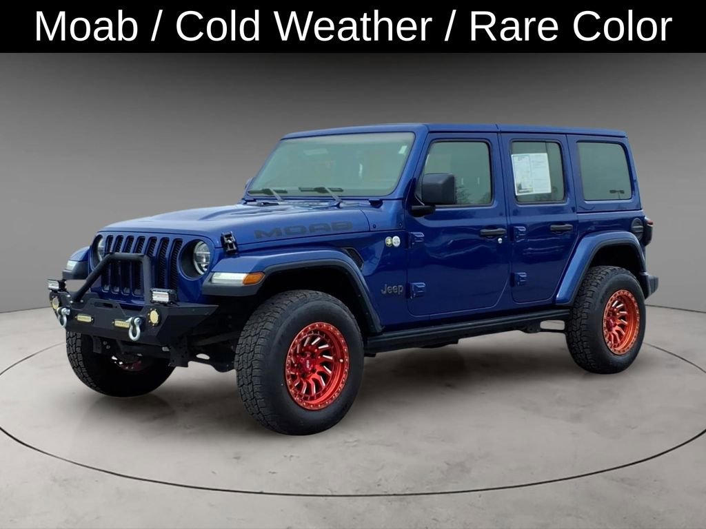 Used 2019 Jeep Wrangler Unlimited Moab w/ Quick Order Package 24M Moab
