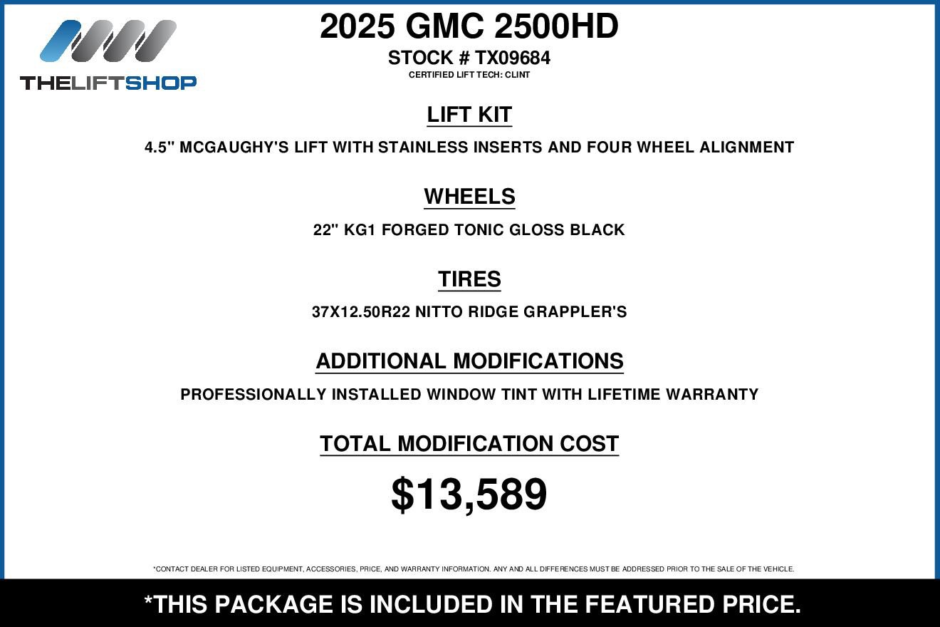 Used 2025 GMC Sierra 2500 AT4 w/ AT4 Premium Plus Package AWD/4WD video 2