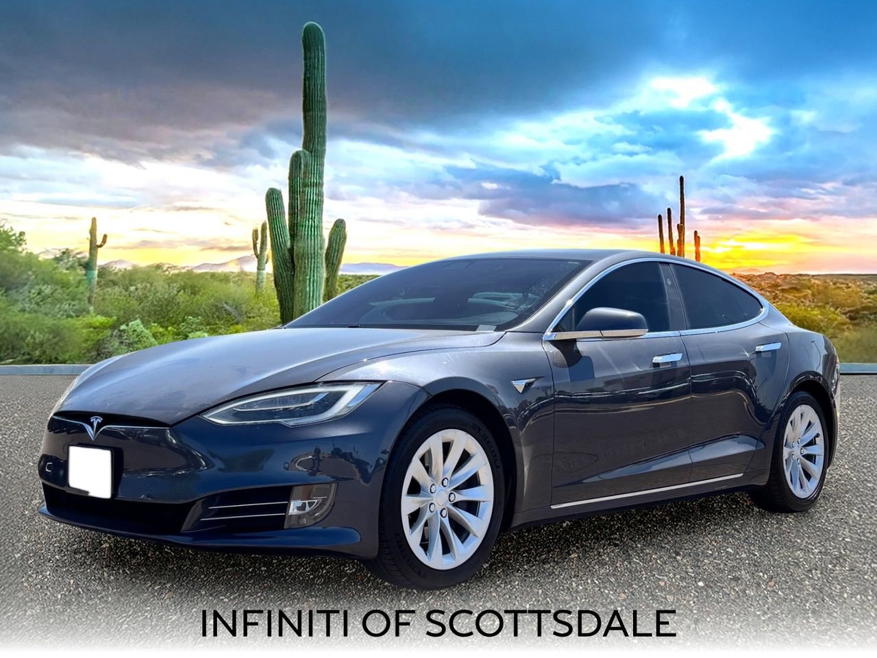 Used 2018 Tesla Model S 75D AWD/4WD image 1