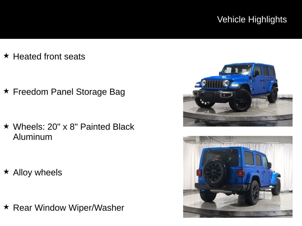 Used 2024 Jeep Wrangler Unlimited Sahara w/ Safety Group image 25