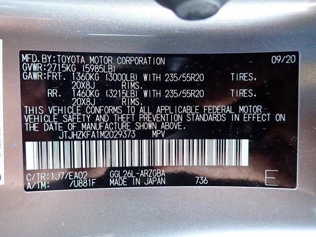 Used 2021 Lexus RX 350L Premium image 21