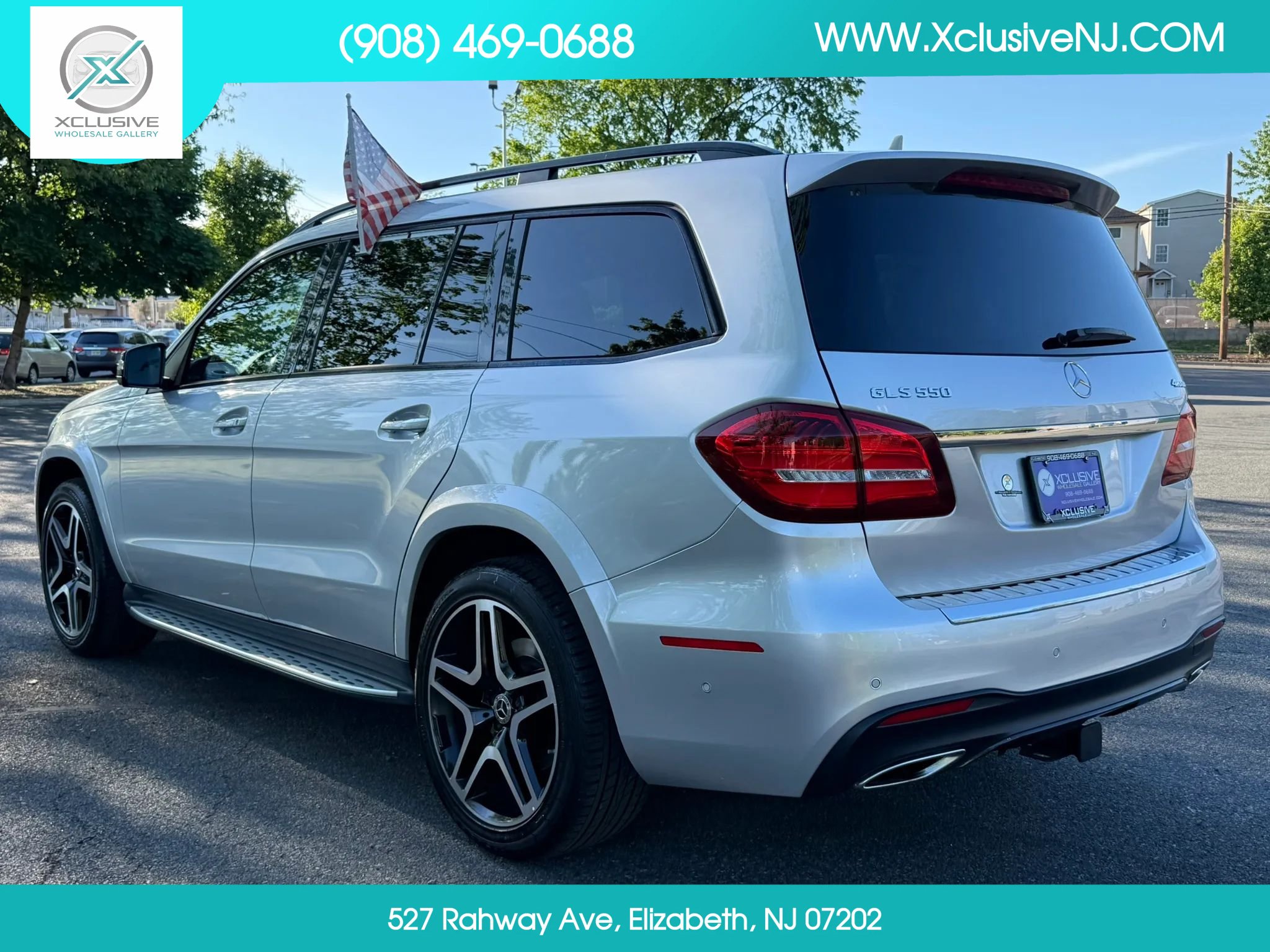 Used 2019 Mercedes-Benz GLS 550 4MATIC image 2