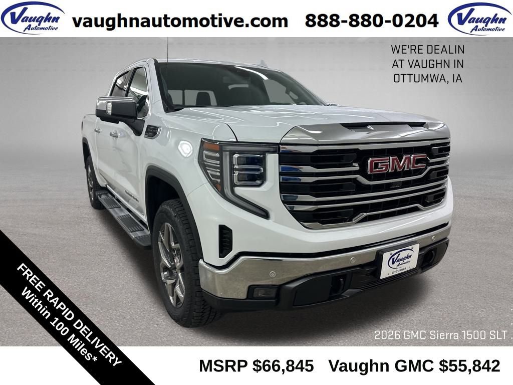New 2026 GMC Sierra 1500 SLT w/ SLT Premium Plus Package