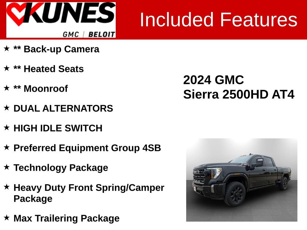 Used 2024 GMC Sierra 2500 AT4 w/ AT4 Premium Plus Package image 2