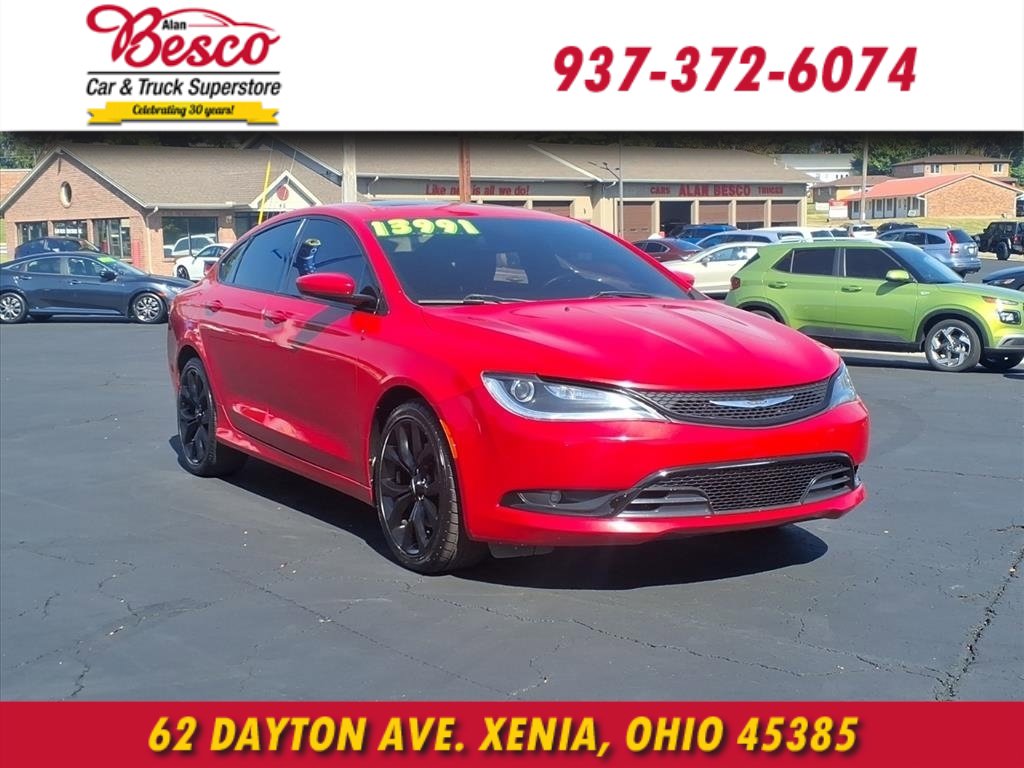 Used 2016 Chrysler 200 S w/ Navigation & Sound Group I