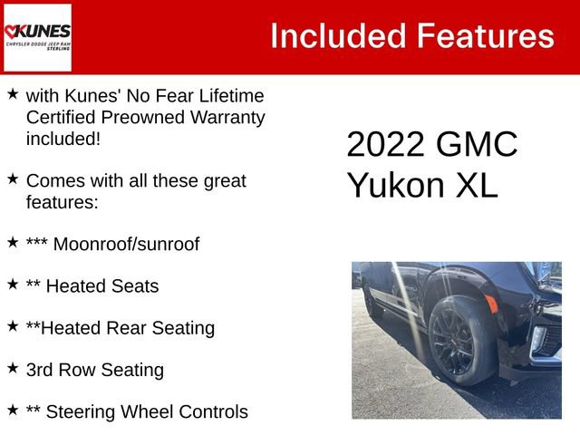 Used 2022 GMC Yukon XL Denali AWD/4WD image 4