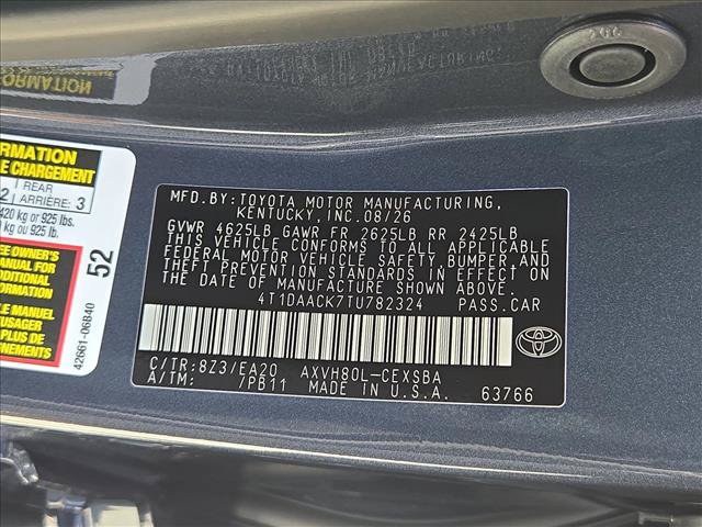 New 2026 Toyota Camry SE FWD image 18