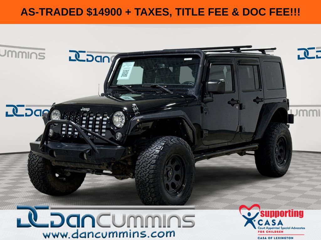 Used 2016 Jeep Wrangler Unlimited Sport w/ Quick Order Package 24S