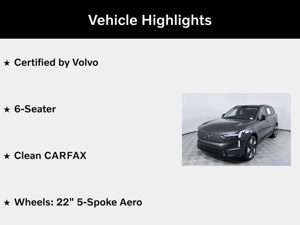 Certified 2025 Volvo EX90 Plus AWD/4WD image 5