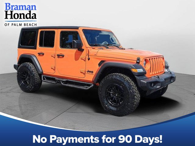 Used 2023 Jeep Wrangler Sport S image 1