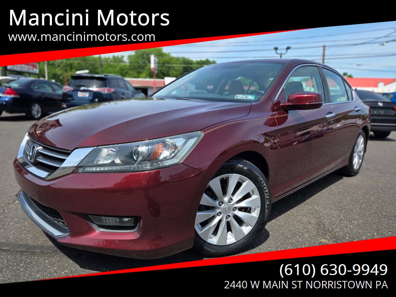 Used 2015 Honda Accord EX-L image 1