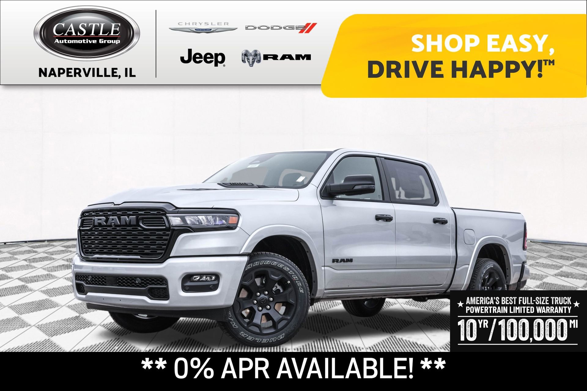 New 2026 RAM 1500 4x4 Crew Cab