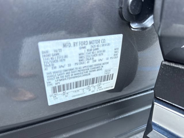 Used 2022 Ford Explorer XLT w/ Equipment Group 202A RWD image 28
