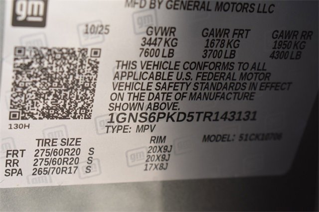 Certified 2026 Chevrolet Tahoe Z71 w/ Comfort Package image 40