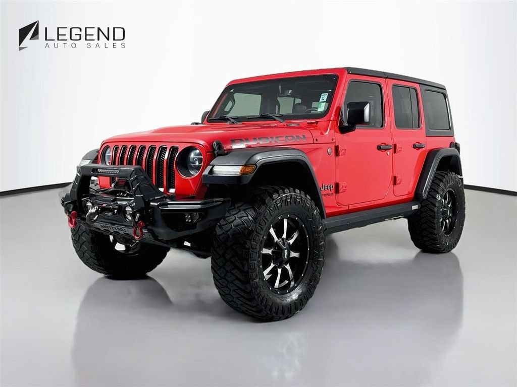 Used 2018 Jeep Wrangler Unlimited Rubicon AWD/4WD image 1