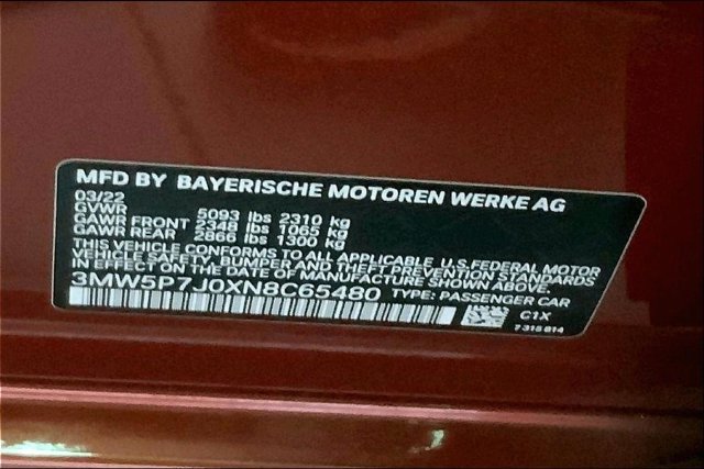 Used 2022 BMW 330e w/ M Sport Package RWD image 13