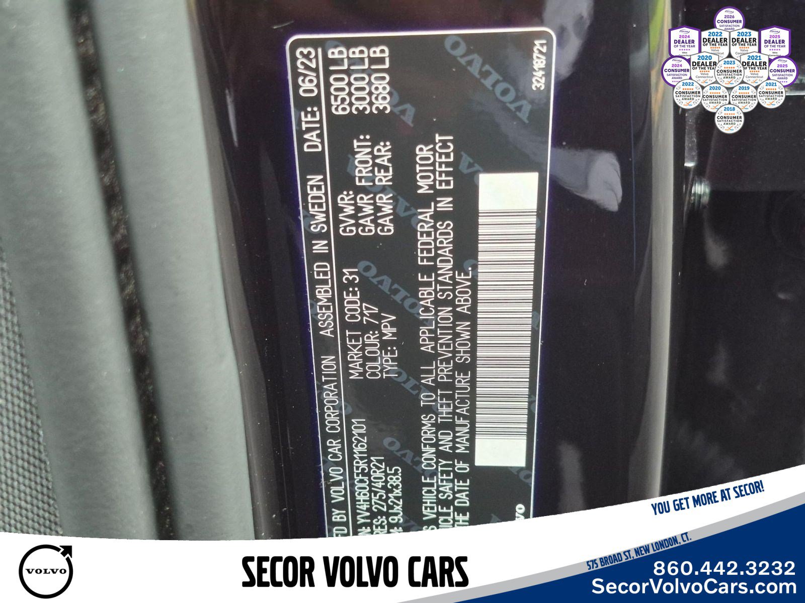 Used 2024 Volvo XC90 T8 Ultimate w/ Protection Package Premier AWD/4WD image 32