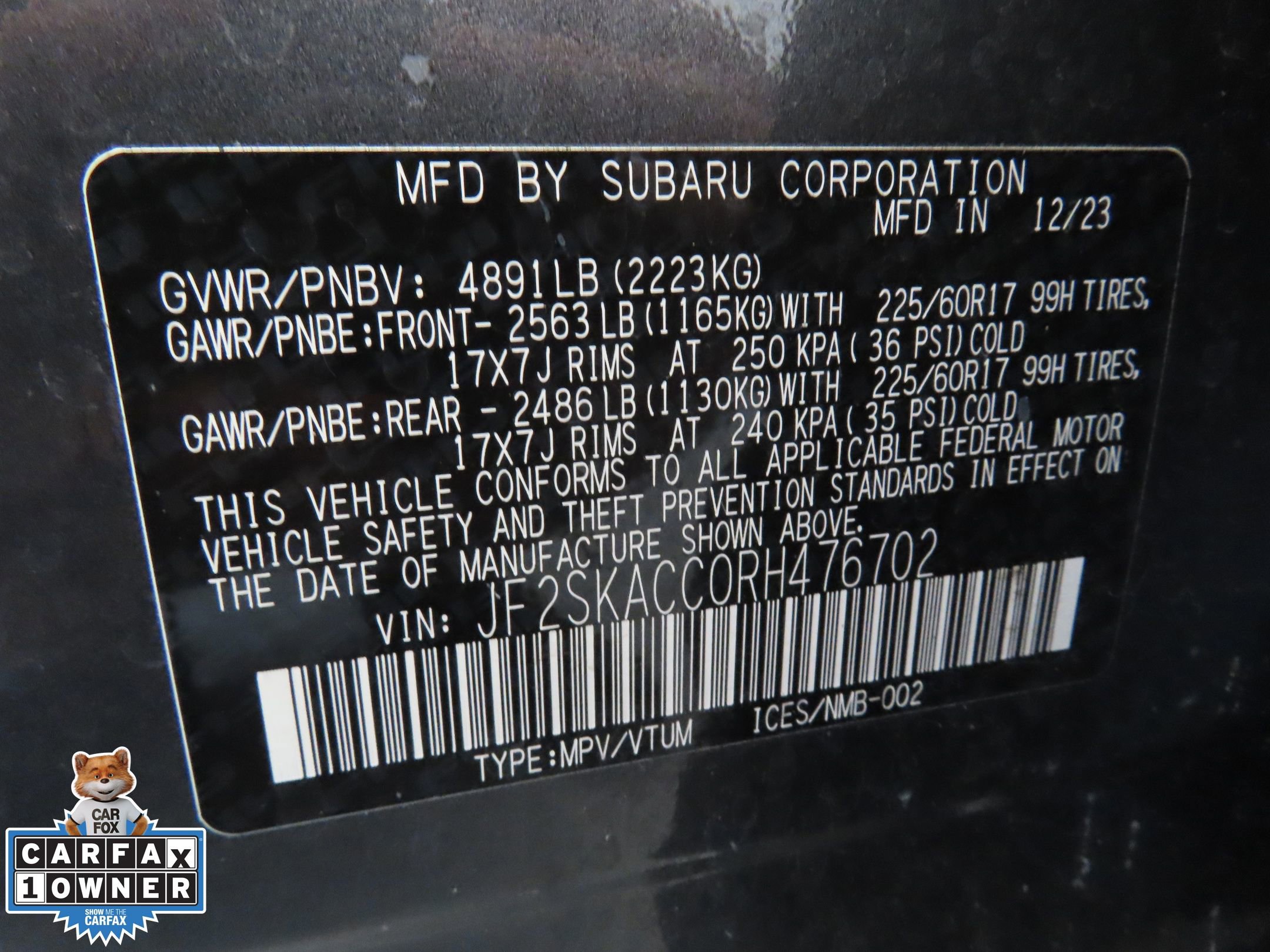 Certified 2024 Subaru Forester Premium image 29