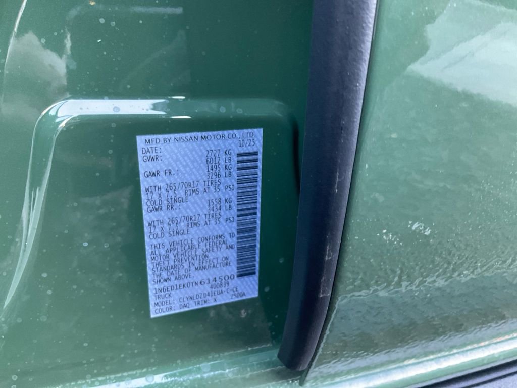 New 2026 Nissan Frontier PRO-4X image 38