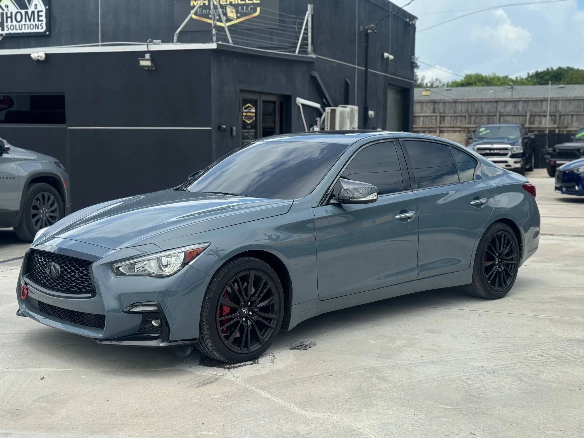 Used 2022 INFINITI Q50 Red Sport 400 image 2