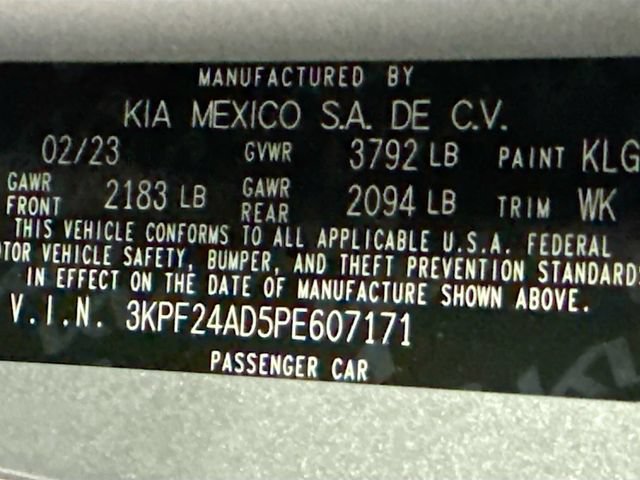 Used 2023 Kia Forte LXS w/ LXS Technology Package FWD image 30