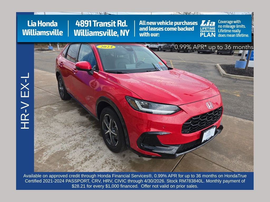 Certified 2024 Honda HR-V EX-L image 1