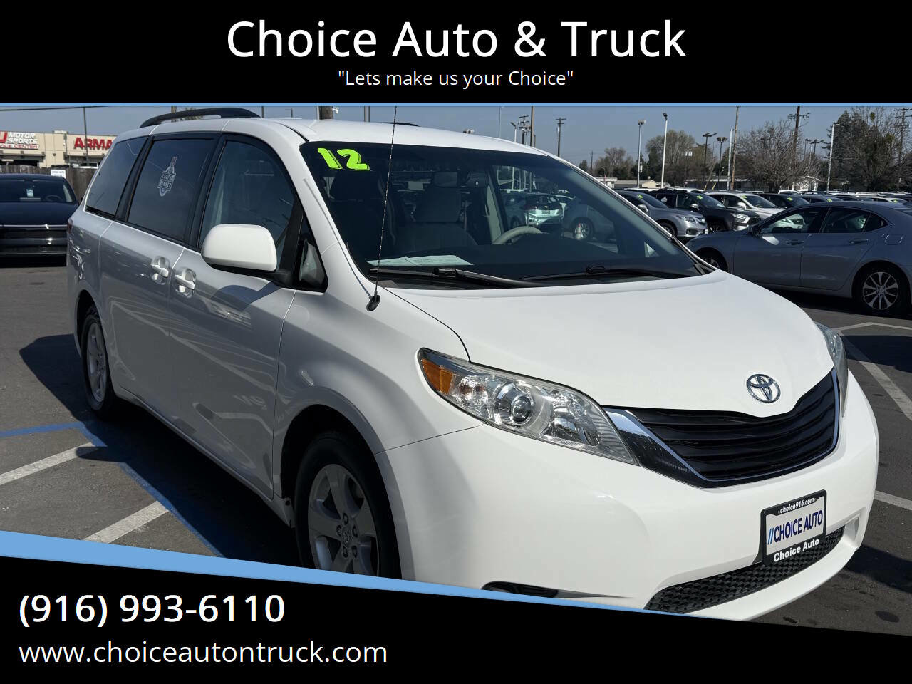 Used 2012 Toyota Sienna LE