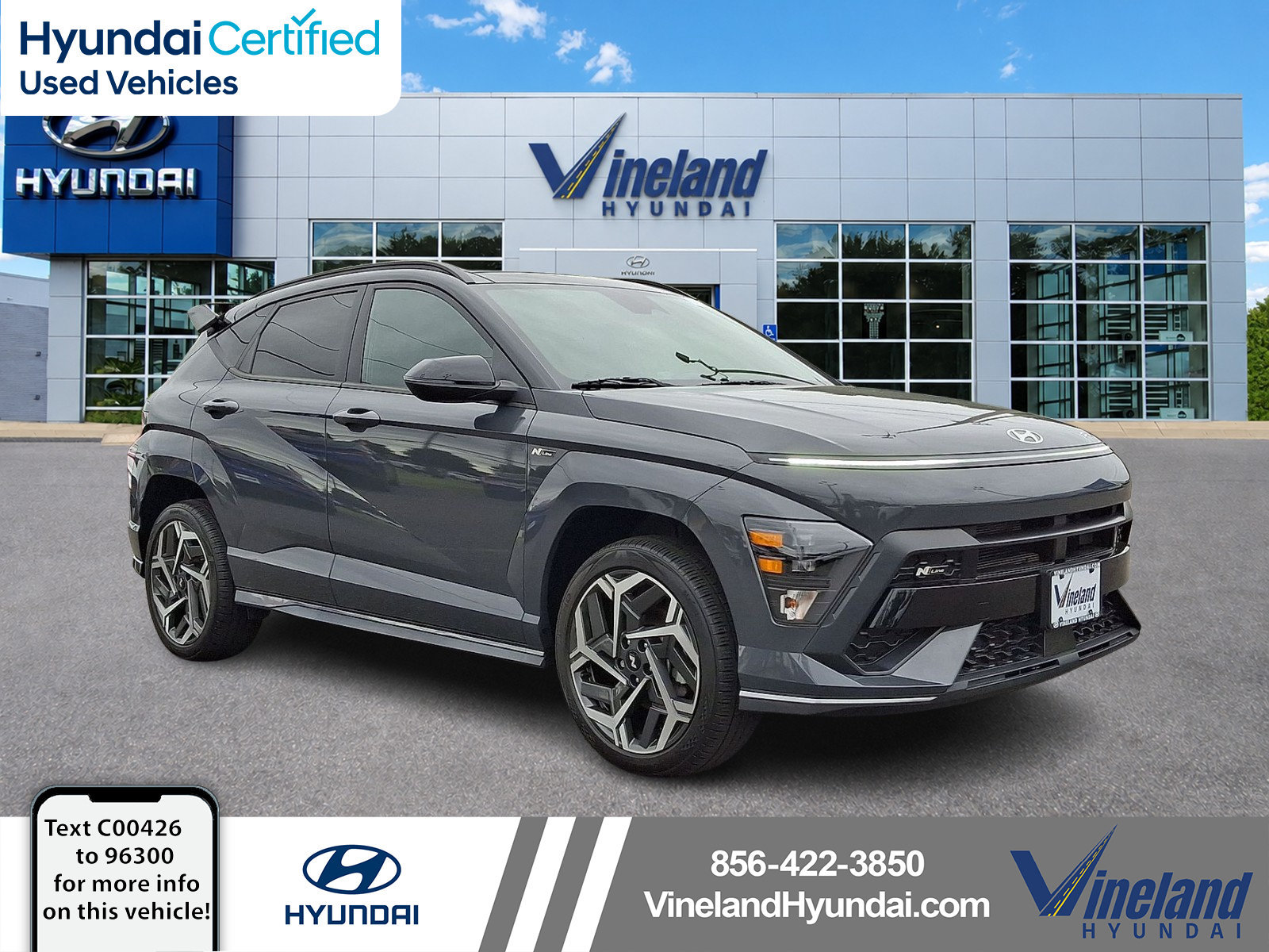 Certified 2024 Hyundai Kona N Line