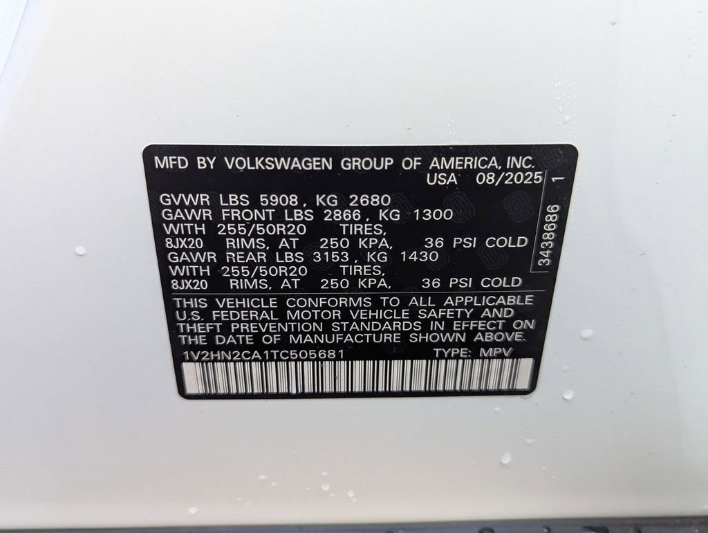 New 2026 Volkswagen Atlas SE image 23