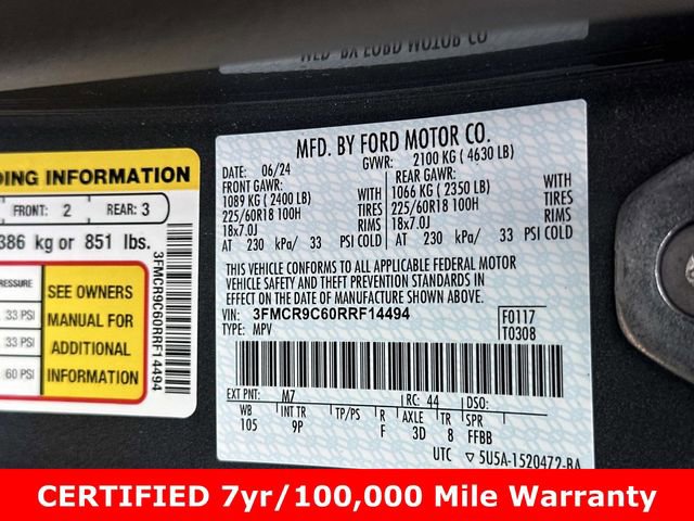 Used 2024 Ford Bronco Sport Outer Banks w/ Tech Package image 32