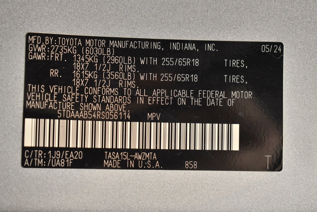 Used 2024 Toyota Grand Highlander AWD image 41