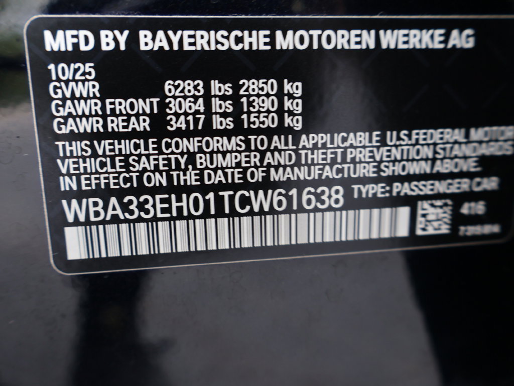Certified 2026 BMW 740i xDrive AWD/4WD image 65
