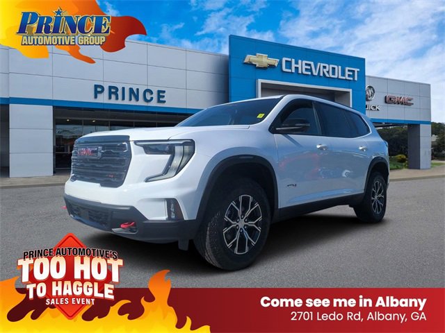 New 2025 GMC Acadia AT4