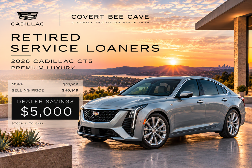 New 2026 Cadillac CT5 Premium Luxury