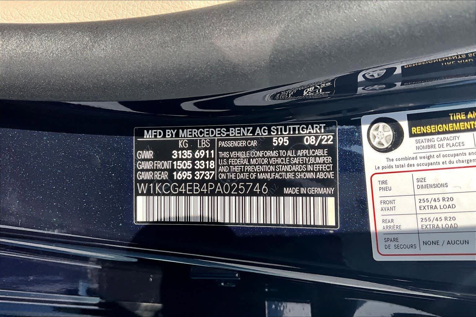 Used 2023 Mercedes-Benz EQS 580 4MATIC Sedan image 32