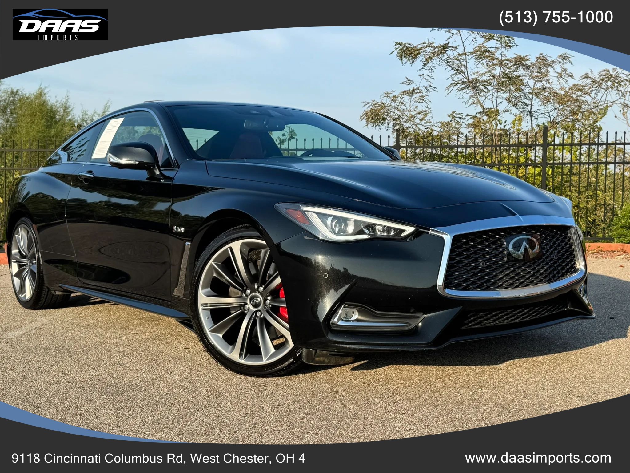 Used 2018 INFINITI Q60 Red Sport 400 w/ Pro Active Package
