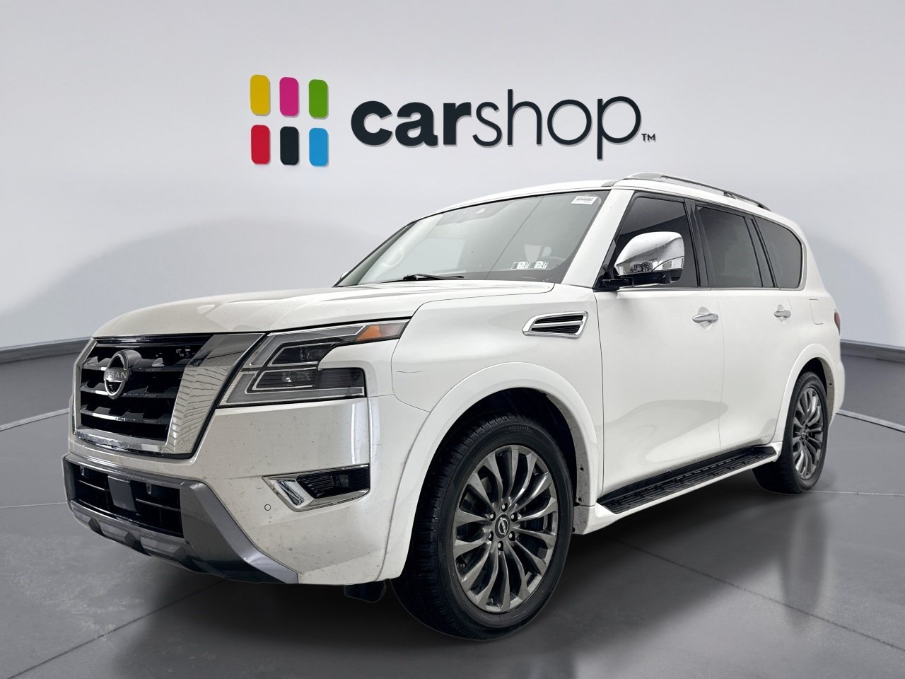 Used 2023 Nissan Armada Platinum w/ Captain's Chairs Package