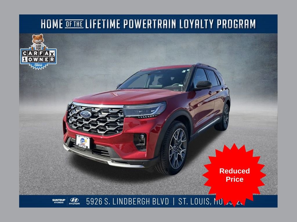 Used 2025 Ford Explorer Platinum w/ Ultimate Package image 1