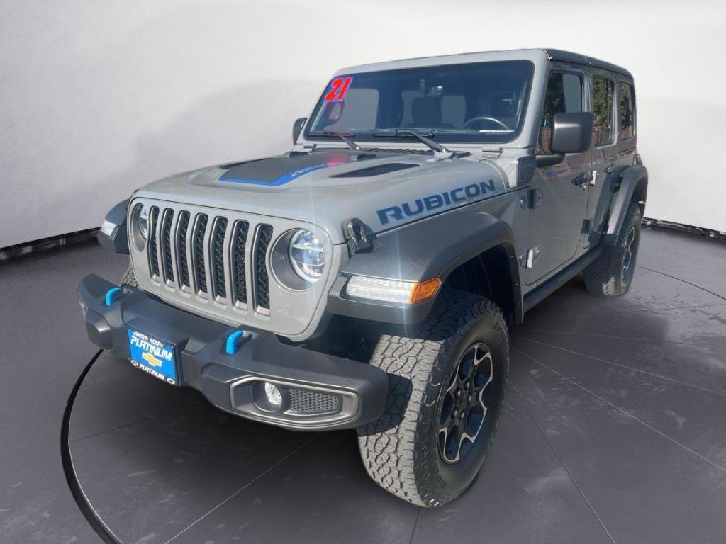 Used 2021 Jeep Wrangler Unlimited Rubicon 4xe image 2