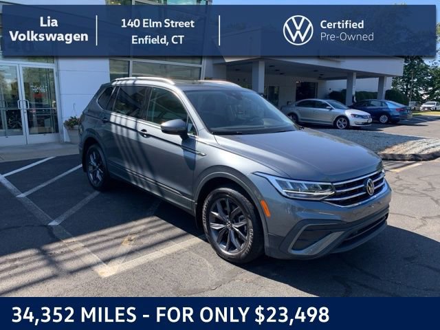 Used 2022 Volkswagen Tiguan SE w/ Panoramic Sunroof Package